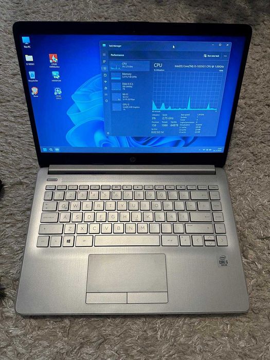 HP Gen 10 I5-1035G1 16 GB SSD 500 GB Baterie Noua 14 Inch