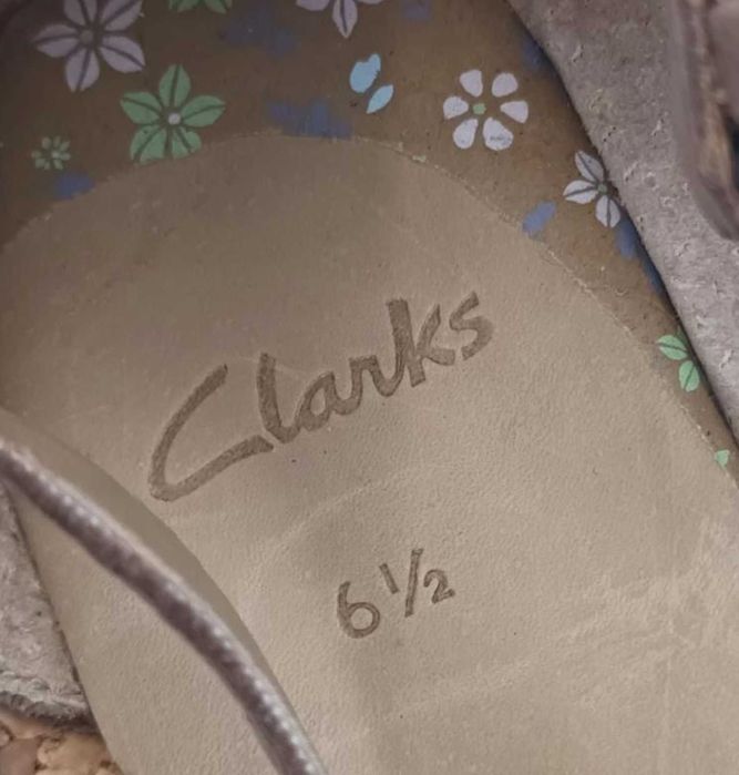 НОВИ CLARKS сандали на платформа-корк, №39