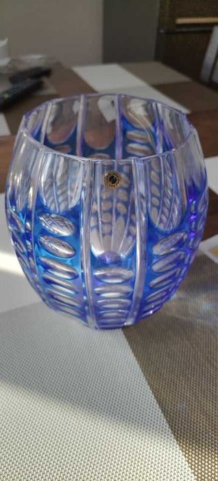 Ваза оловен кристал Бохемия