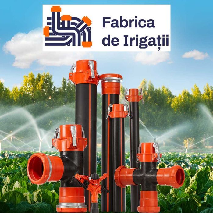 Coloana completa irigatii φ110 PN6 (aripa de ploaie)