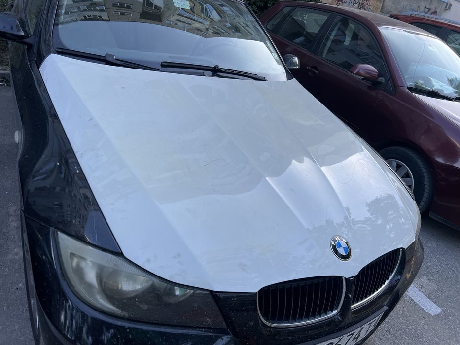 Бмв bmw e90 e91 фейсов капак преден бял