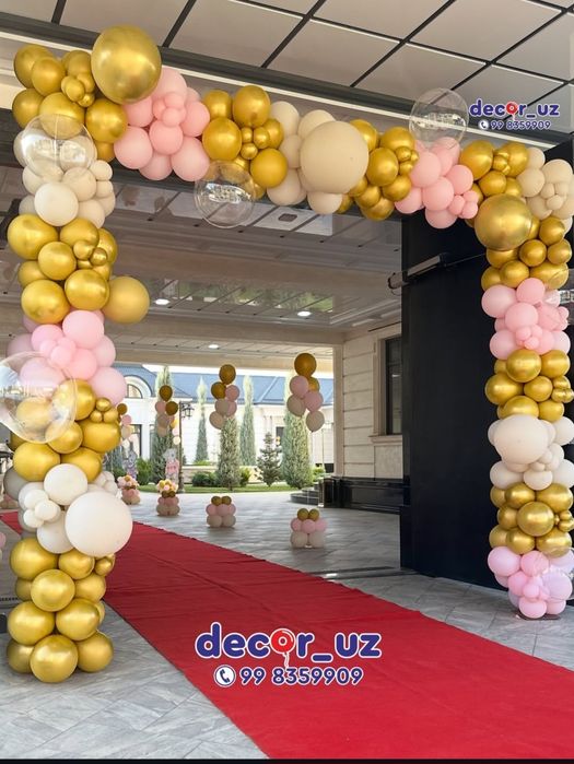 Shar bezaklar  beshik toy tugulgan kunlar uchun