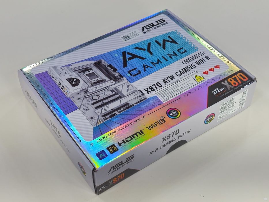 Материнская плата ASUS X870 AYW Gaming WiFi W (White)