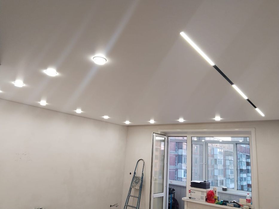 Натяжные потолки