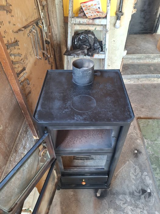 Печка на дърва използвана