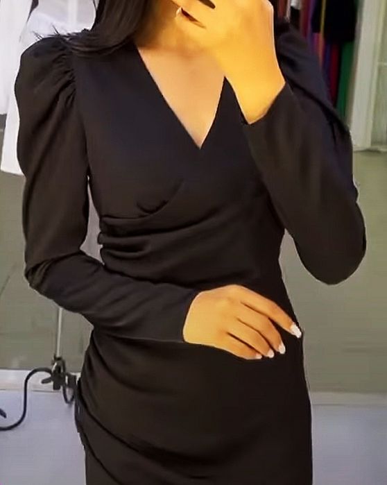 Вечернее платье атлас