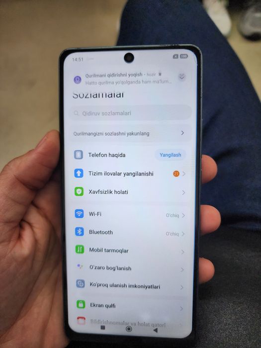 Redmi Note 13 Pro 8/256Gb Srochna Holati Rasmdaa