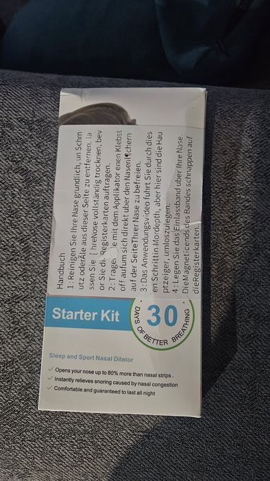 Комплект магнитни ленти за нос против хъркяне