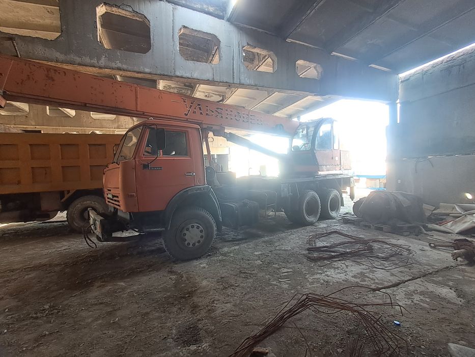 Продам автокран камаз ульяновец