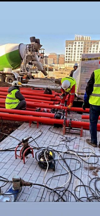 Электротехническая негорючая Полиэтиленовая труба   от 63 мм и выше