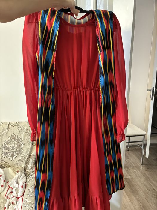 Узбекский костюм для девочки 8 лет