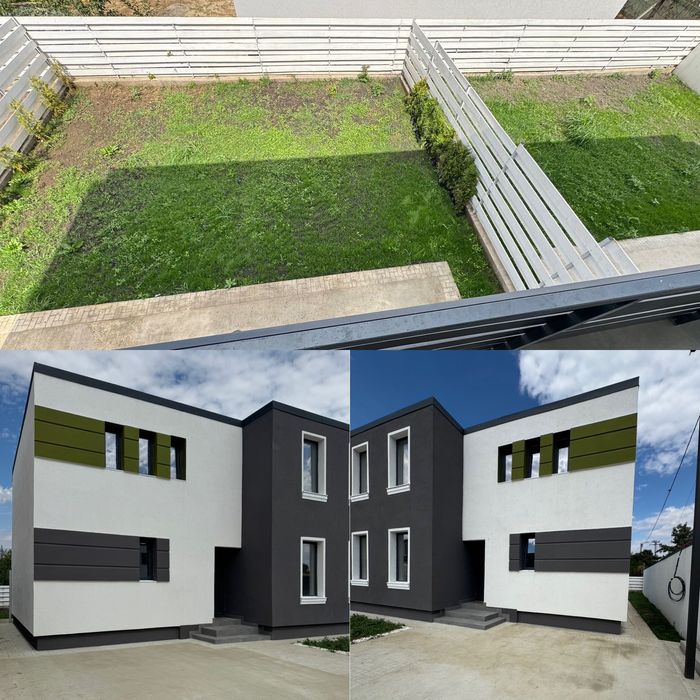 Casa noua de vanzare in oras la gata tip duplex 111570 € fara tva