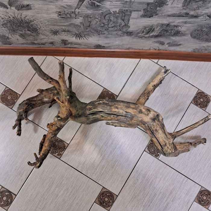 Коряга в аквариум