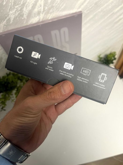 Екшън Камера 360 градуса - Камера с Гимбал и вграден екран - Action Камера с приложение за телефона - Камера 1080HD - Чисто Нова