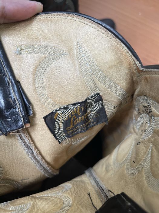 Ковбойские сапоги мужские