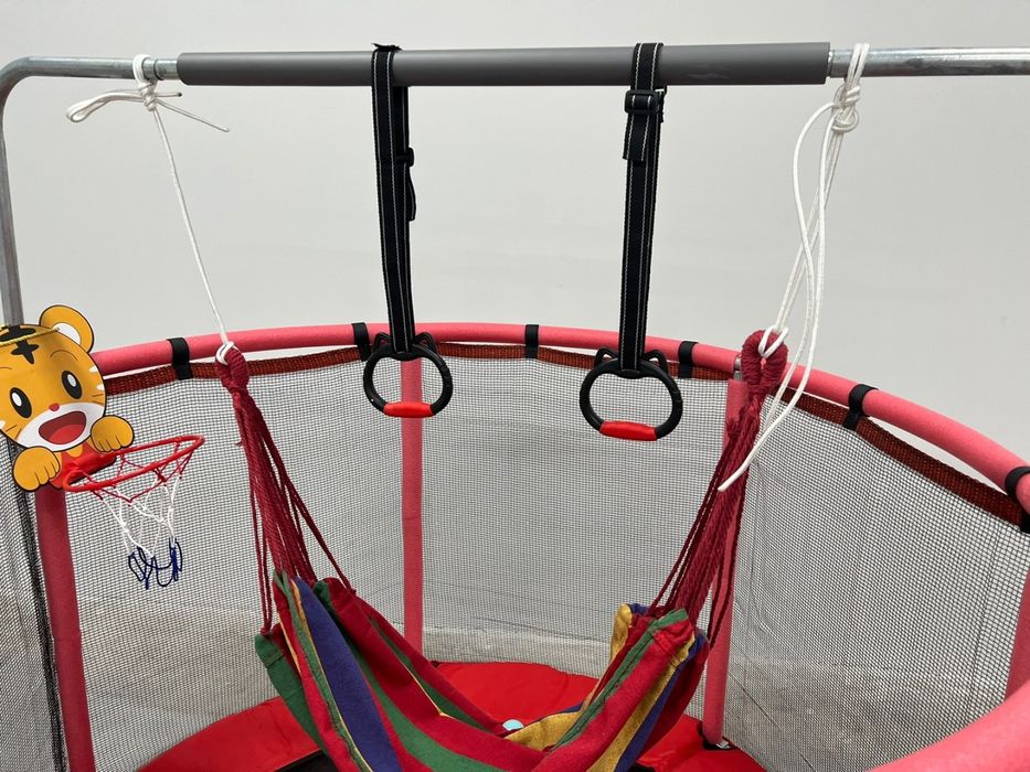 (Sf-13) Батут, баскетбольное кольцо, игровой центр