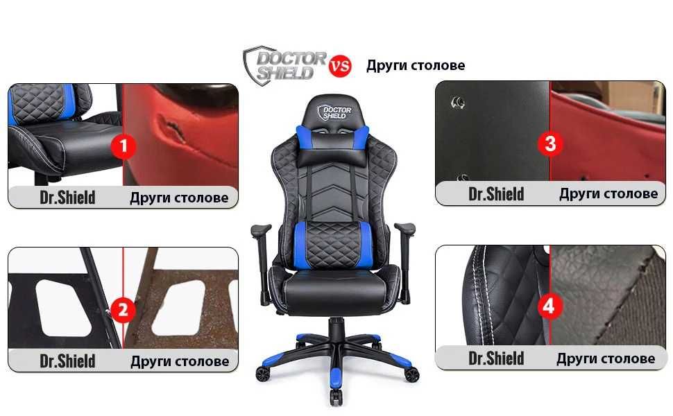 Професионален гейминг стол Dr.Shield SV Racer