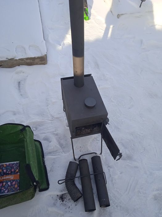 Печь дровяная карасик