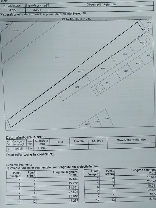 Teren Budeasa Mare 2994 mp