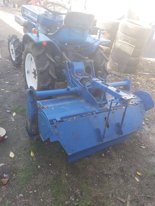 Tractor ISEKI TX1510 4x4 de 15cp cu freza si plug