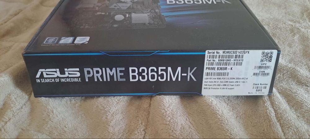 Asus prime B365M-K