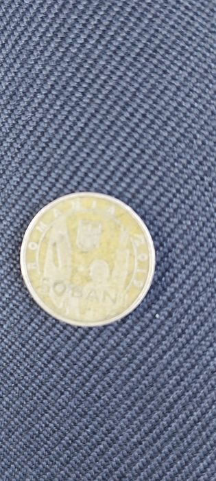 Moneda 50 de bani revoluția 1989