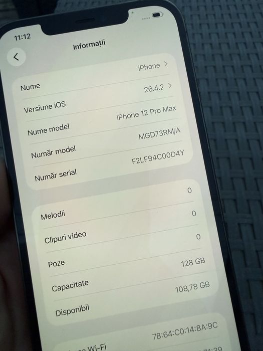 Iphone 12 Pro Maxx.  Impecabil