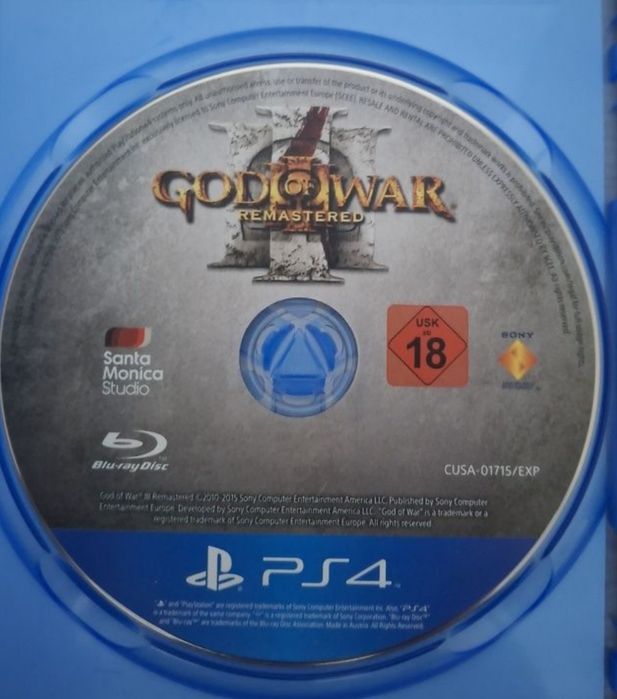 Good Of War 3 Remastered PS4