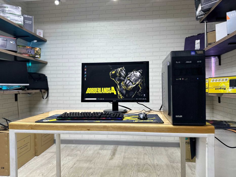 Игровой компьютер в полном комплекте