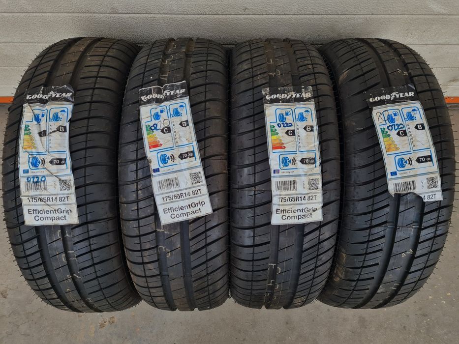 Нови летни гуми 4 броя GOODYEAR EfficientGrip 175 65 R14
