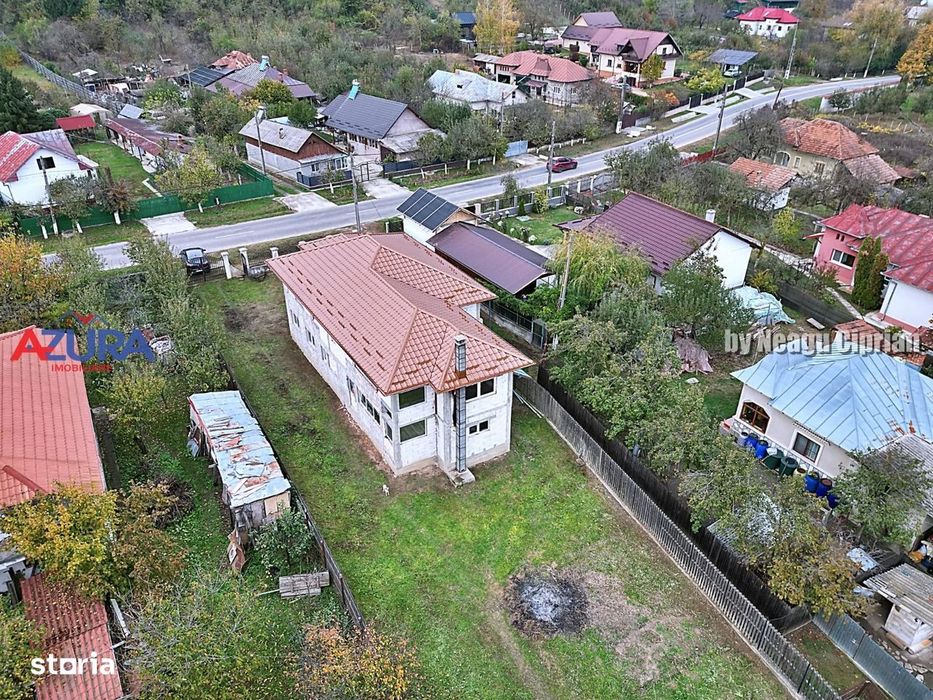 Casă nouă P+1 de vânzare în Bogați, zonă pitorească