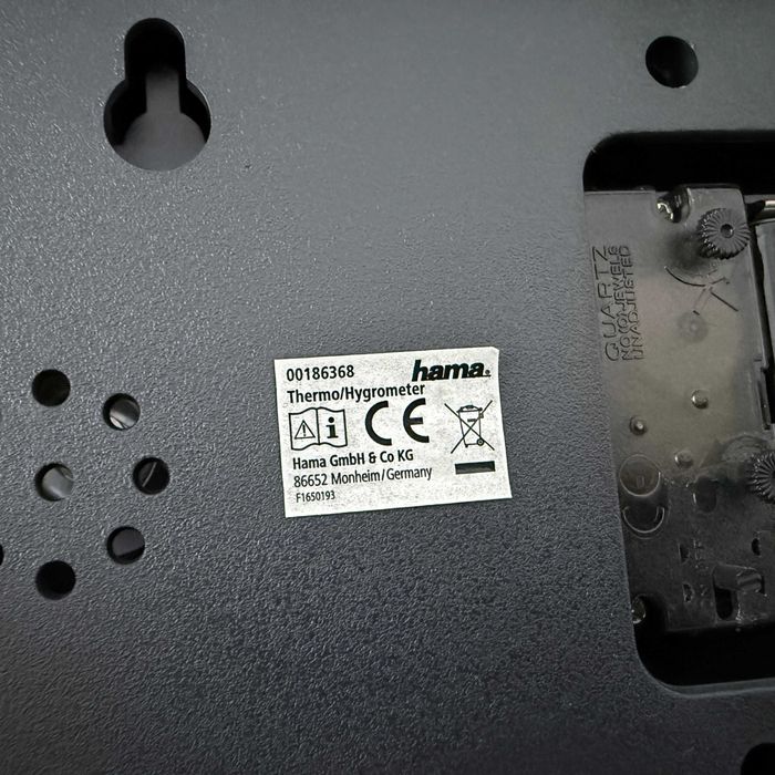 Hama Termometru / higrometru "TH33-A", negru