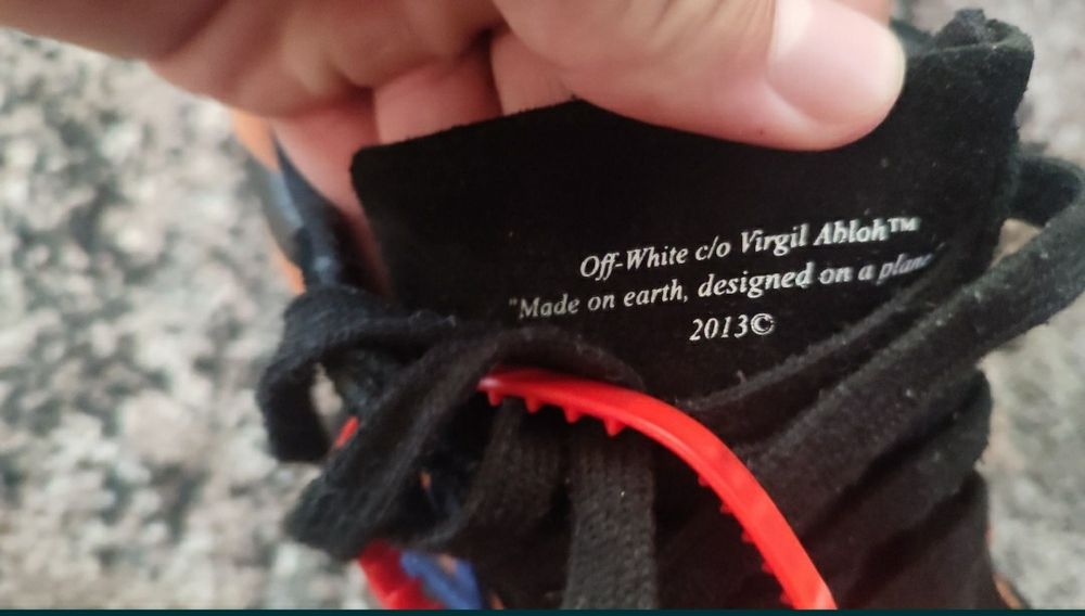 off white vulcanized