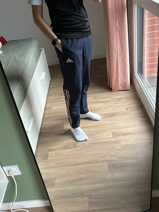 ADIDAS REAL MADRID 2026 Navy Blue tracksuit pants анцунг