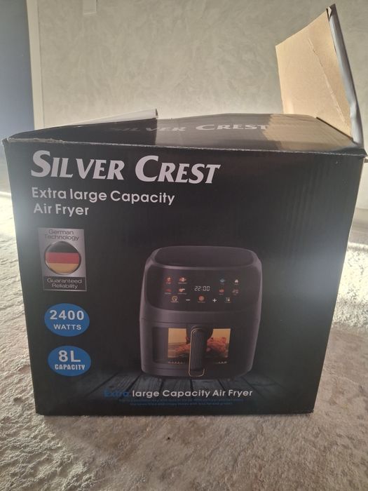 Аэрогриль Silver Crest EL-8L черный