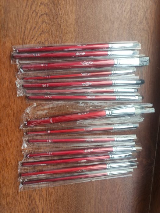 Кисти Людовик, профессиональные из натурального и искусственного ворса