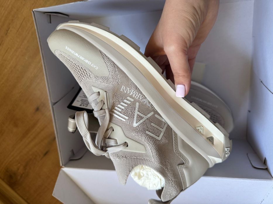 EA7 Emporio Armani Сникърси X8X113 XK269 S307 Бежов