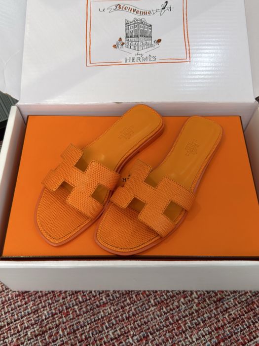 Hermes чехли дамски