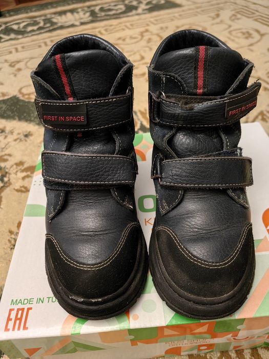 Зимние натуральные сапоги для мальчика