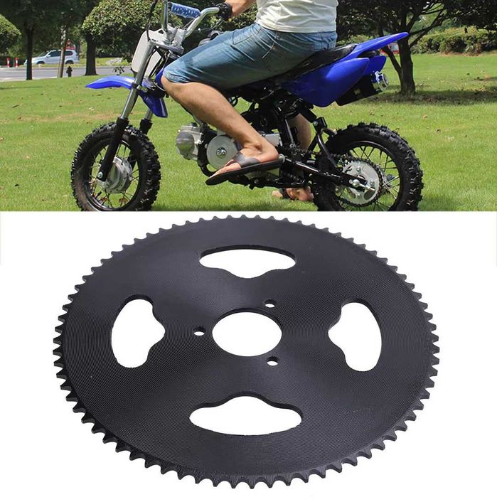 Pinion din oțel T8F 74 dinți pentru motociclete