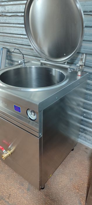 Промышленный пищеварочный паровой котёл Abat на 250 литров