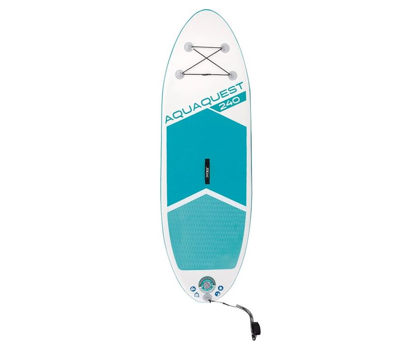 Надуваем Youth SUP борд с гребло INTEX Aqua Quest 240, 244 х 76 х 13 см