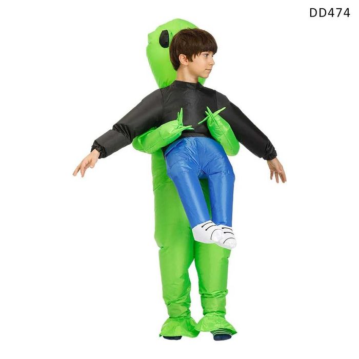 Надуваем парти костюм Отвлечен извънземно деца възрастни аниматор шоу