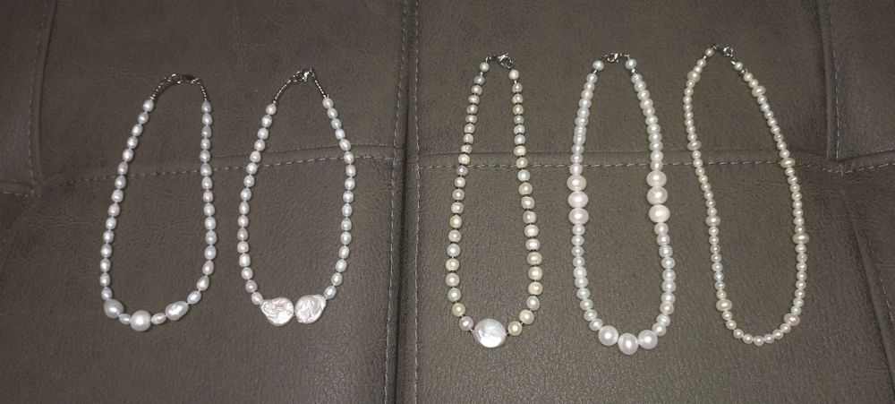 Жемчуг натуральный ожерелье