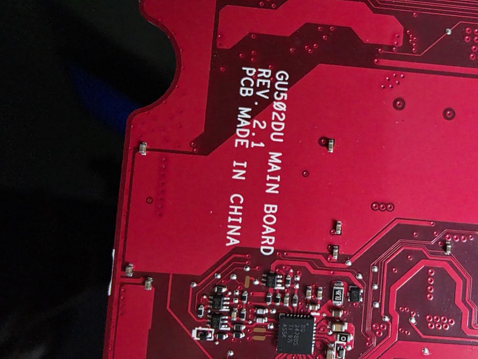 Placa de baza asus rog gu502du