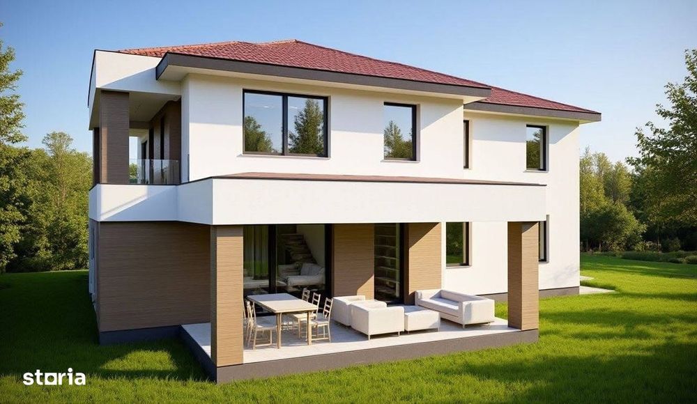 Casa individuala, 237 mp utili, teren 700 mp, garaj | Feleacu, Cluj