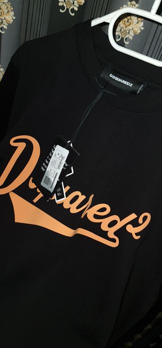 Tricou Off white unisex / dsquared2