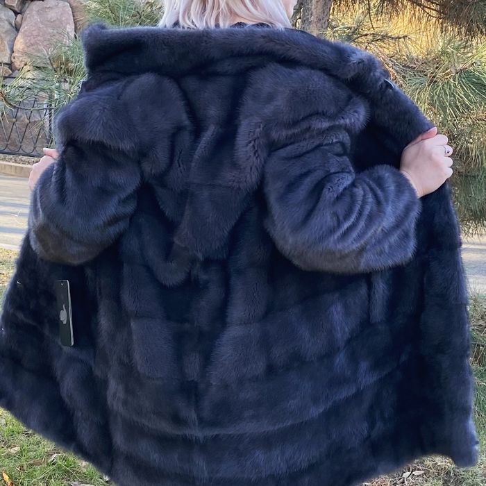 Норковая шуба трансформер 48размер