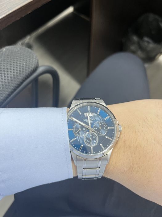 Кварцевые JACQUES LEMANS 1-1542I сталь