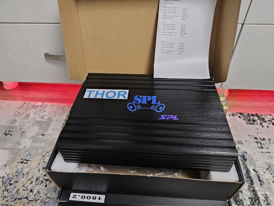 Statie amplificator auto 2x1800w (Taramps,Stetsom,Deaf Bonce